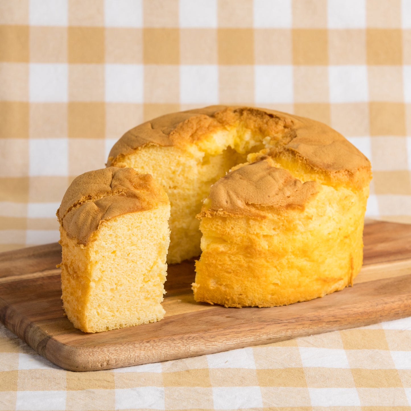 豆乳の米粉シフォンケーキ