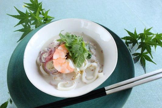 プロから学ぶ「靖一郎豆乳」レシピvol.6「豆乳冷やしうどん」